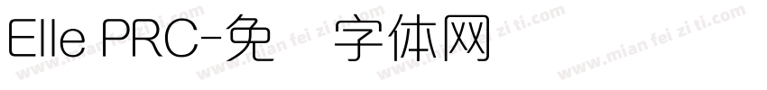 Elle PRC字体转换